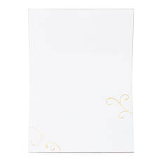 Flourishing Gems Blank Thank You Greeting Card