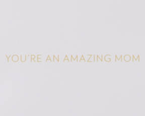 Amazing Mom Mother's Day Greeting Card Image 3