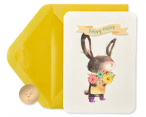 Somebunny Loves You Easter Greeting Card Image 1