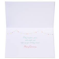 Simple Joys Christmas Greeting Card