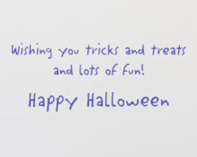 Tricks & Treats Halloween Greeting Card Image 3