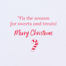 Sweets and Treats Christmas Greeting Card