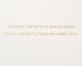 Warmest Wishes Passover Greeting Card Image 3