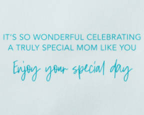 A Truly Special Mom Mother's Day Greeting Card Image 3