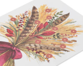 Wheat Bunch Thanksgiving Greeting Card Image 5