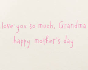 Love You So Much Mother's Day Greeting Card for Grandma image 3