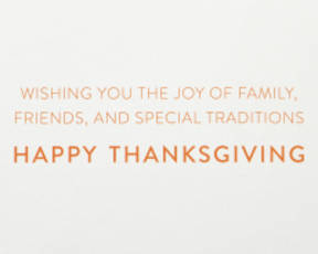 Blessed Happy Thanksgiving Greeting Card Image 3