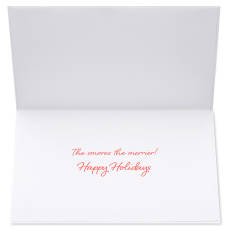 The s'mores the merrier! Christmas Greeting Card