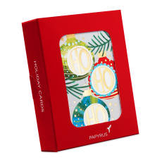 Ho Ho Ho Christmas Boxed Cards with Envelopes, 20-Count