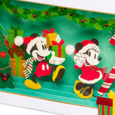 Very Merry Christmas Mickey and Minnie Disney Christmas Greeting Card