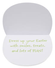 Dress Up Your Easter Greeting Card for with Mask Image 2