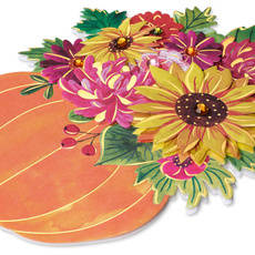 Warmest Wishes Thanksgiving Greeting Card