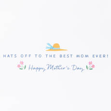 The Best Mom Ever Mother's Day Greeting Card Image 3