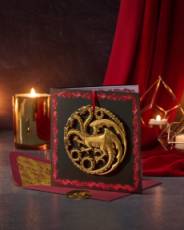 Targaryen Sigil Game of Thrones Blank Birthday Greeting Card