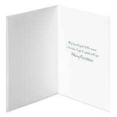 Favorite Part Christmas Greeting Card for Grandma Image 2