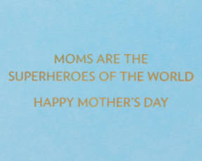 Superheroes of The World Mother's Day Greeting Card Image 3