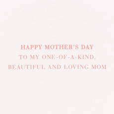 One-of-a-Kind Mothers Day Greeting Card Image 3