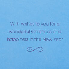 Wonderful Christmas Christmas Greeting Card Image 3