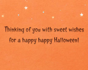 Sweet Wishes Halloween Greeting Card Image 3