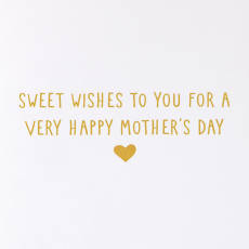 Sweet Wishes to You Mother's Day Greeting Card Image 3