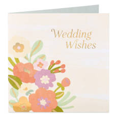 Overflow with Love Pop-Up Wedding Greeting Card