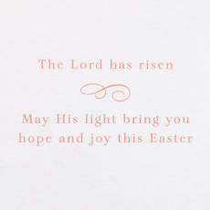 The Lord Has Risen Easter Greeting Card Image 3