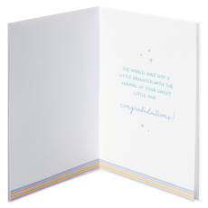 Sweet Little One Baby Shower Greeting Card