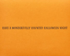 Haunted House Halloween Greeting Card Image 4