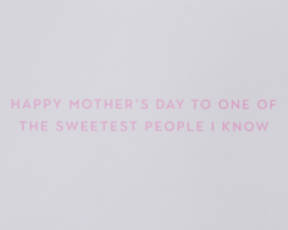 One of The Sweetest Mother's Day Greeting Card Image 3