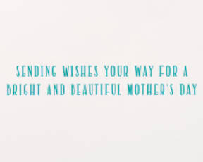 Bright and Beautiful Mother's Day Greeting Card Image 3