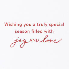 Truly Special Season Christmas Greeting Card Image 3