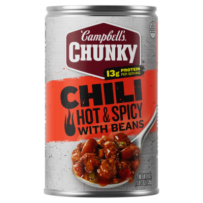 Hot & Spicy Beef & Bean Firehouse Chili