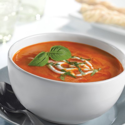 Campbell’s® Culinary Reserve Frozen Ready to Eat Soup Tomato Bisque with Basil, 4 Pound Pouches, 4-Pack