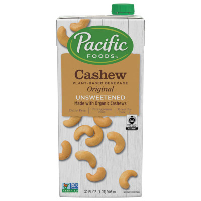 Fair Trade Made with Organic Cashew Unsweetened Original Beverage