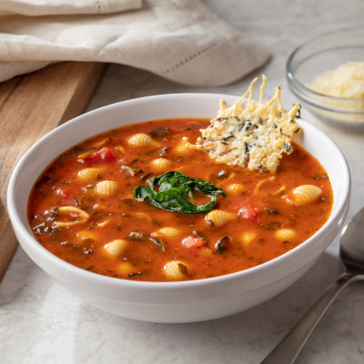 Campbell’s® Culinary Reserve Frozen Condensed Tomato Florentine with Pasta Soup, 4 Pound Trays, 3-Pack