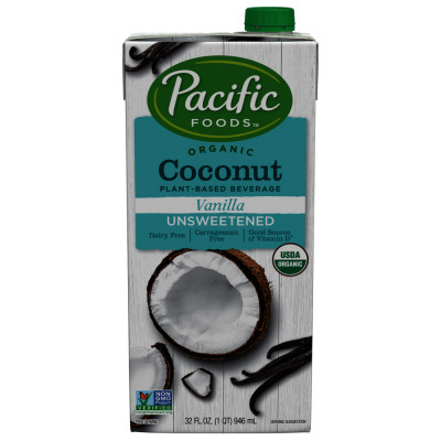 Organic Coconut Unsweetened Vanilla Beverage