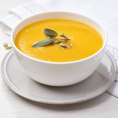 Campbell’s® Culinary Reserve Frozen Ready to Eat Soup Harvest Butternut Squash Soup, 4 Pound Pouches, 4-Pack