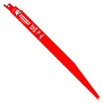 12 in. / 305mm Bi-Metal Recip Blade for Nail-Embedded Wood (5-Pack)