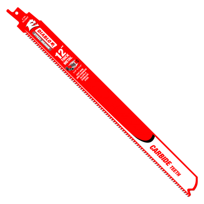 12 in. / 305mm Steel Demon Carbide Recip Blades for Thick Metal Cutting