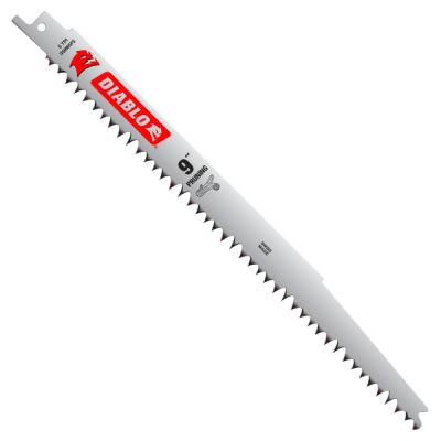 9 in. / 229mm Fleam Ground Recip Blade for Pruning (5-Pack)