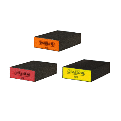 Sponge - Flat Assorted 70 x 100mm (3-Pack)