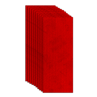 70 x 125mm SandNET™ Sanding Sheet Removal to Finish Assorted (10-Pack)