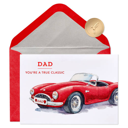 An Amazing Father Valentine's Day Greeting Card for Dad