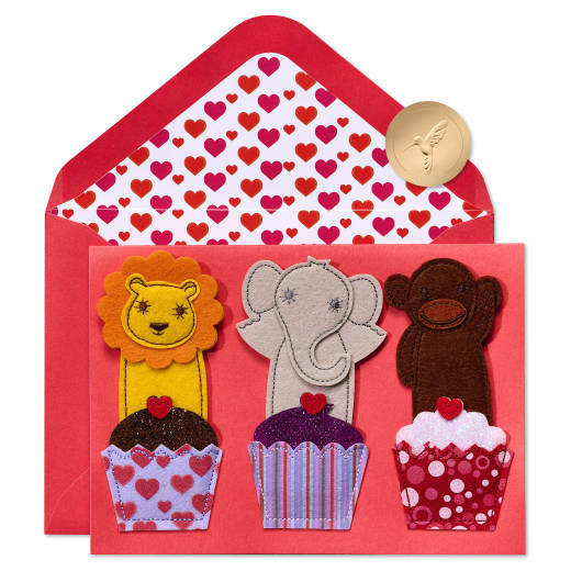 Filled With Fun Valentine's Day Greeting Card for Kids