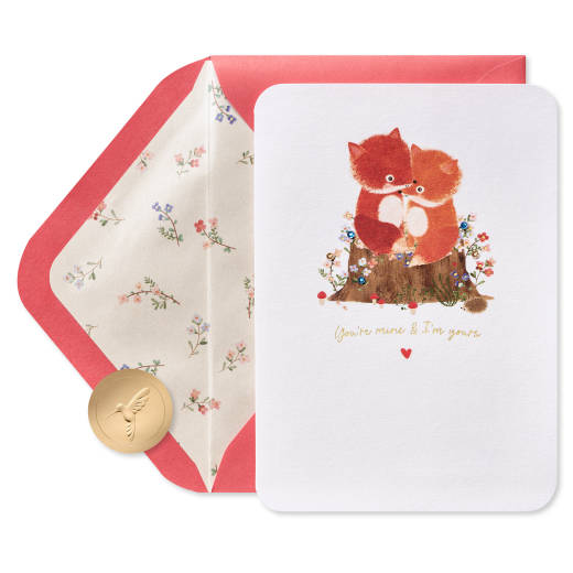 Love How That Sounds Valentines Day Greeting Card