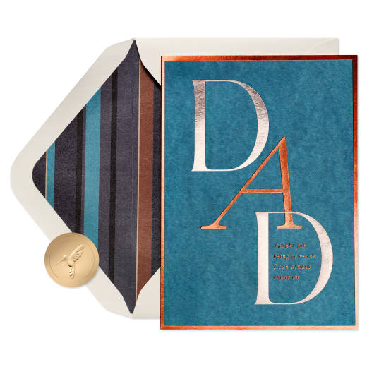 So Grateful For You Father's Day Greeting Card Image 1