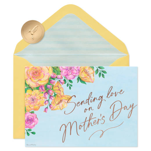 Beginning to End Mother's Day Greeting Card- Designed by Bella Pilar Image 1