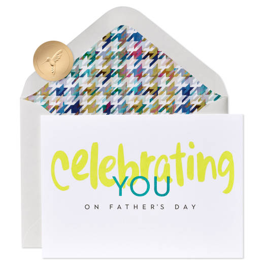 You Deserve It Father's Day Greeting Card Image 1