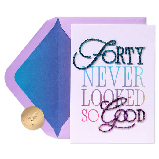 Keep Doing You 40th Birthday Greeting Card