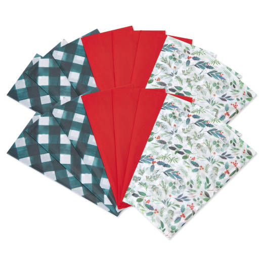 Joyful Tradition Holiday Tissue Paper, 18 Sheets